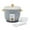 Gray, variant on GreenLife 3 Cup Non Stick Electric Rice Cooker, Cream