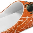 thumbnail image 5 of Chririnla Art Spider Web Unisex Slippers Soft Plush Fuzzy Warm Anti-slip Rubber Sole Cozy Comfy Lightweight Indoor Travel Slippers, 5 of 7