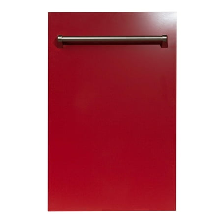 ZLINE - 18" Compact Top Control Built-In Dishwasher with Stainless Steel Tub, 40 dBa - Stainless steel