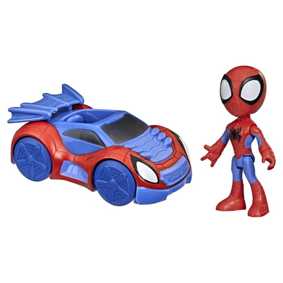 Marvel: Spidey and His Amazing Friends Preschool Kids Toy Action Figure and Web-Crawler Vehicle for Boys and Girls Ages 3 4 5 6 7 and Up