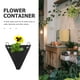 thumbnail image 5 of KAKOWELY 1 juego de bolsas de cultivo para plantas de jardinería, macetas colgantes de tela no tejida, bolsas de vivero, maceteros de pared, 5 of 5
