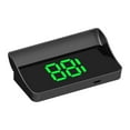 thumbnail image 5 of MERIGLARE Car HUD Head Meter Display Digital Speed Time Auto Multifunctional Modern for Trucks Buses Green MP H, 5 of 7
