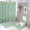 AA-2, variant on A Big Bunch of Yellow Rubber Ducks Shower Curtain Sets Non-Slip Rugs Bath Mat Toilet Cover U Shaped Mat 4 Pcs