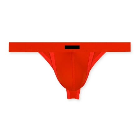 

Mens Low Rise Bikini Thong G-string Briefs Underwear Solid Color Sexy Panties
