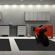 حصيرة أرضية المرآب لفة 2.5mm سميكة الثقيلة الثقيلة وقوف السيارات الماس حماية مقطورة حصيرة الفينيل Pvc