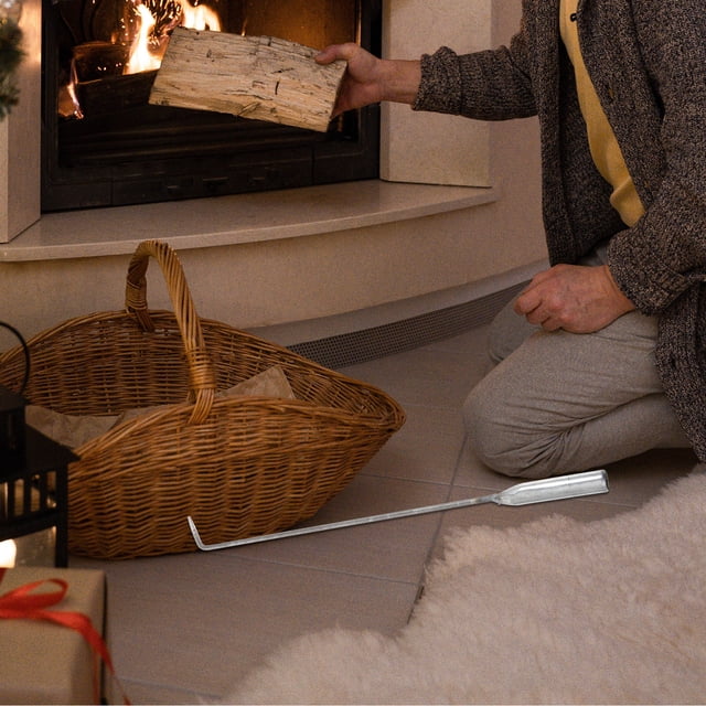 WHAMVOX Herramienta De De Metal Para Chimenea Con Ergonómico Para Hogar Y Exteriores