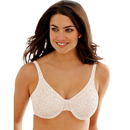 Buy DD-GG White Recycled Lace Comfort Full Cup Bra 32DD