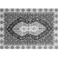 thumbnail image 1 of Ahgly Company Indoor Rectangle Abstract Gray Modern Area Rugs, 5' x 8', 1 of 4