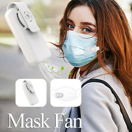 

Personal Wearable Air Fan USB Portable Breathable Health Protection Clip Fan