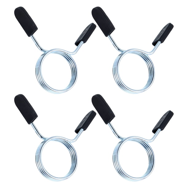 Clip de resorte para barra Uxcell, abrazaderas de barra de 2 pulgadas, collares de bloqueo de resorte, equipo de fitness para entrenamiento de fuerza 2Pcs