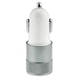 thumbnail image 1 of Methold Cargador de coche de carga inteligente universal dual USB 1A y 2.1A para Electrónica Gris, 1 of 6