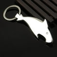 thumbnail image 3 of Usloyux Dolphin Bottle Opener, Beer Bottle Opener Easy Open Keychain Keyring Gift, Dolphin Themed Metal Alloy Opener Tool, Compact Design for Pocket Carry, 3 of 5