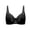 Bra-A44Black, variant on Wireless Bra for Women Breathable Mesh Lace Bra Soft Comfort Unlined Bras Everyday Sleep Support Daily Wear Sheer Coverage Wirefree Underwear