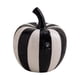thumbnail image 2 of Figura de fruta de cerámica con pisapapeles de rayas blancas y negras, estatua artística decorativa Manzana 12x15cm, 2 of 9