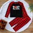 thumbnail image 3 of Sinhoon Family Clothes Christmas Matching Holiday Outfits Set Mommy Me Classic Plaid Merry Christmas Shirts+Pants Set, 3 of 13