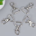 thumbnail image 3 of 30pcs 360 Degrees Swivel Trigger Snap Hooks for Home (Silver), 3 of 8