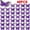 Purple, variant on 40 Pcs Monarch Butterfly Wall Decorations Butterflies for Crafts Butterflies Wall Decor for Room Wedding Party (4.72'')