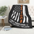 thumbnail image 2 of Christmas New Dad Gifts, Gifts for Dada Blanket 60"x 50", First Time Dad Gifts, Dada Gifts for New Dad, Dad to Be Gifts for 1st Time Dad, Soon to Be Daddy Gifts, Expecting Dad Gifts for New Father, 2 of 6