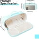 thumbnail image 3 of Estuche de gran capacidad para lápices, multifuncional, con compartimentos, para niñas y niños, para papelería, cosméticos, 2100 ml (negro)., 3 of 7
