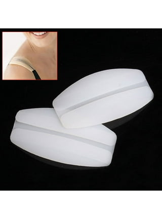 Homemaxs 2pcs Durable Washable Anti-Slip Silicone Bra Strap Cushions Shoulder Pads (Nude), Adult Unisex, Size: One Size