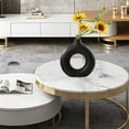 thumbnail image 4 of Innovative Geometric Ceramic Vase A New Choice For Home Decoration,Vase Ornament*1 Clearance, 4 of 5