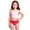 Red, variant on Shadoumai Girls Swim Shorts High Waisted Bathing Suit Side Drawstring Bottoms Swimsuit Kids Swimming Trunk Swimwear Bikini Board Shorts