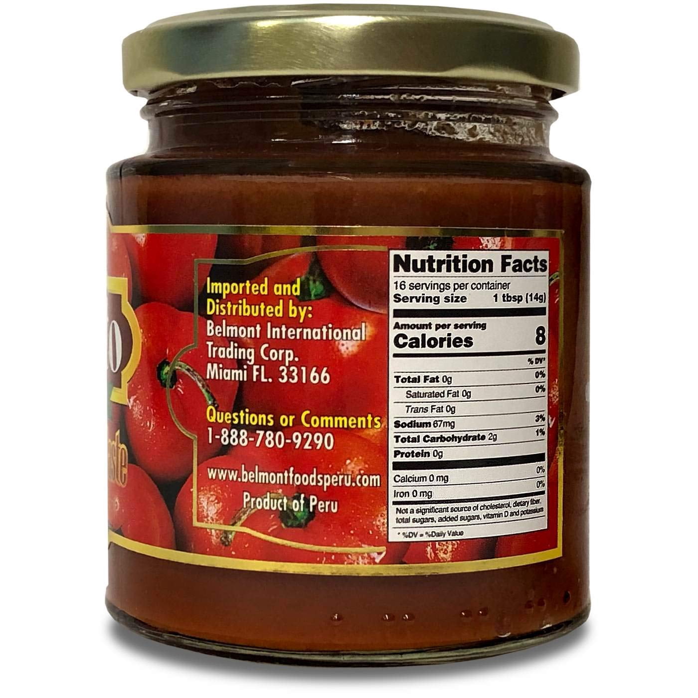 Belmont Aji Amarillo | Aji Panca | Rocoto Pasta | Peruvian Hot Pepper Paste Combo