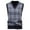 Gray, variant on Men's Sweater Vest Pure Cotton V Neck Knit Sleeveless Vest Preppy College Style Cable Knit Vest for Men L-2XL