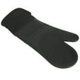 thumbnail image 1 of Cooking Gloves, Silicone Anti Slip Oven Mitts Durable  For Baking For Cooking Black, 1 of 8