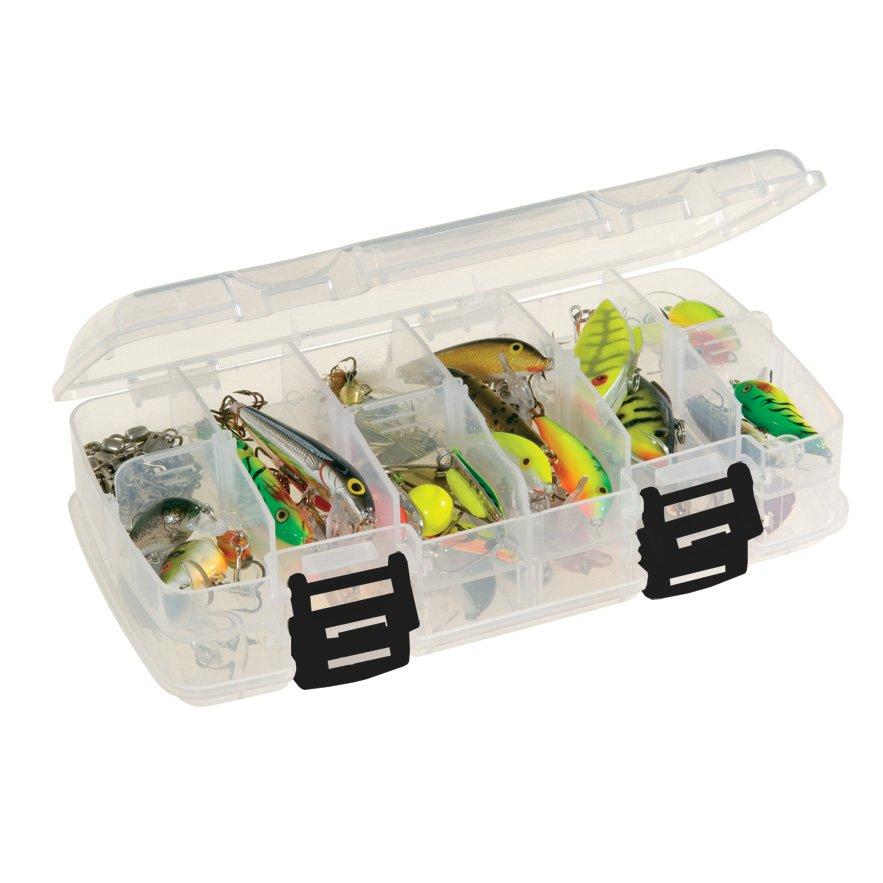 Plano Synergy 3400 Double-Sided Tackle Box, Small Clear photo 1