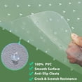 thumbnail image 4 of Segawe Clear Office Mat PVV Chair Mat for Low Pile Rug 48"x36", 4 of 10
