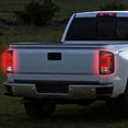 thumbnail image 2 of DNA Motoring For 07-14 Chevy Silverado 3D LED Red C-Bar Euro Black Clear Tail Light Pair Replacement, 2 of 6