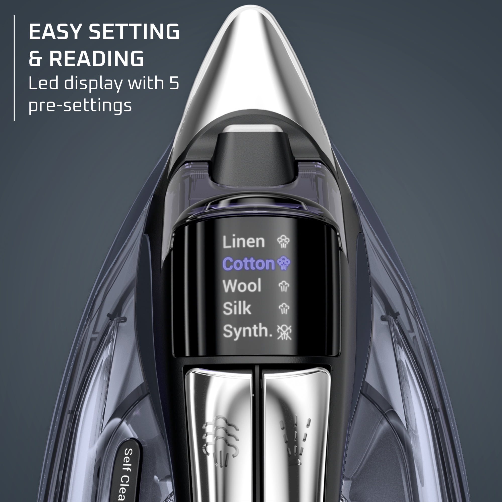 Excellence, Steam Iron, 1750 W, Powerful Steam Boost Up to 180 g/minute