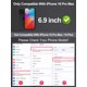 thumbnail image 2 of Gigikiss Compatible Con Iphone 16 Pro Max Protector De Pantalla De Privacidad De 6,9 ​​Pulgadas, Antiespía, Antiluz Azul, Protector De Pantalla De Vidrio Templado Hd, Fácil Instalación, Compatible Con, 2 of 5