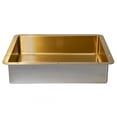 thumbnail image 2 of Eden Bath EB_SS051GD Rectangular 18.63 x 14.37-in Stainless Undermount Sink Gold, 2 of 7