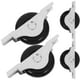 thumbnail image 3 of 4 ruedas de repuesto para poleas de puerta corredera, rodillos deslizantes, poleas de ventana y guías de riel, 3 of 7
