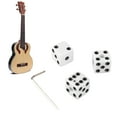 thumbnail image 1 of Guitar Volume Control Knobs, Plastic Material, 3PCS Guitar Speed Knobs With Wrench Plastic Musical Parts, 1 of 8