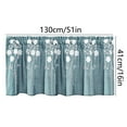 thumbnail image 3 of Hxoliqit Floral Curtains Kitchen Coffee Curtains Bedroom Rod Curtains Lace Short Curtains Lace Curtains 51 X 16 Inch 1 Panels, 3 of 9