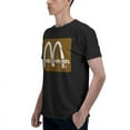 thumbnail image 5 of Mcdonald'S Logo Men'S Basic Short Sleeve T-Shirt Fad Black Small, 5 of 8