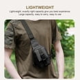 thumbnail image 3 of LOLIPPYY Black Crossbody Mobile Phone Carry Pouch Bag for Walking, Lightweight and - 1 Set, 3 of 8
