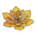 thumbnail image 2 of 1 Uds., Cristal, cristal, flor de loto, estatuilla, , flor de cristal, adorno coleccionable, decoración del hogar, regalos de (Lotus) amarillo Baoblaze decoración de flores de cristal, 2 of 8