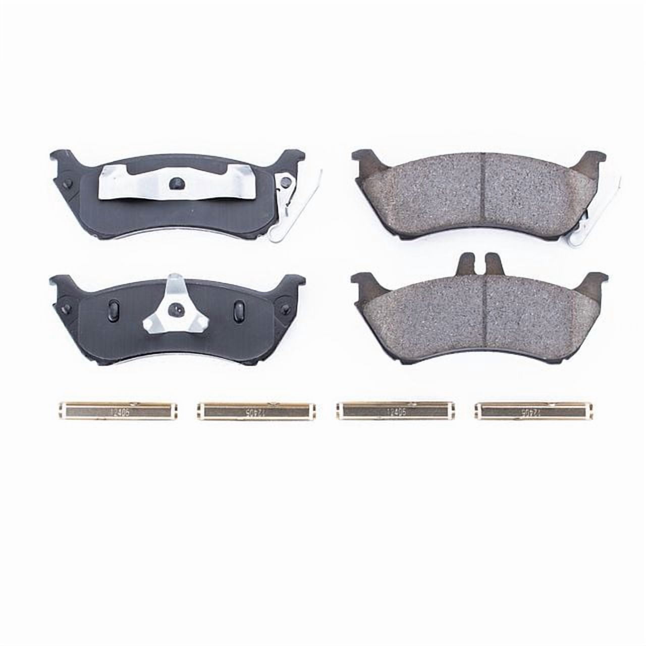 Power Stop Rear Z17 Evolution Ceramic Brake Pads with Hardware 17-875