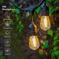 thumbnail image 2 of Luces de guirnalda para exterior Svater 105 pies, 32 bombillas, impermeables, 2 of 9