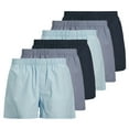 thumbnail image 1 of JACK&JONES boxers tejidos para hombre, pack de 6 - JACMILANO WOVEN BOXERS 6 PACK , algodón Azul/Azul oscuro XL (X-Large), 1 of 6