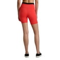 thumbnail image 3 of Reebok Women's Dynamic 7" Inseam Highrise Bike Short with Branded Drawcord, 3 of 4