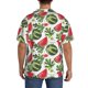 thumbnail image 3 of Balery Watermelons Camisa Casual de Manga Corta con Botones para Hombre, Texturizada, Estilo Cubano, para Playa, Verano-Large, 3 of 5