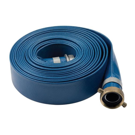Abbott Rubber 1300-112-25 Samar PVC Discharge Hose - 1.5 in. x 1.62 in. x 25 ft.