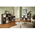 thumbnail image 3 of ClosetMaid 6109 Decorative 6-Cube Storage Organizer, Dark Chestnut, 3 of 4