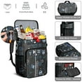 thumbnail image 5 of Backpack Cooler,Soft Backpack Coolers Insulated Leak Proof Travel Cooler Bag Waterproof Lunch Picnic Beach Work Trip Thermal Bag Drink Beverage Beer Bag Cooler Gaming, 5 of 6