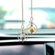 thumbnail image 1 of (jaune + Bleu) Pendentif Chat Chanceux, Pendentif De Rtroviseur Chat Chanceux, Ornement De Conduite De Voiture Cratif Et Mignon, Dcoration Intrieu, 1 of 5